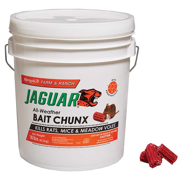Motomco Jaguar Bait Chunx and Place Pacs Rodenticide 31418 - main
